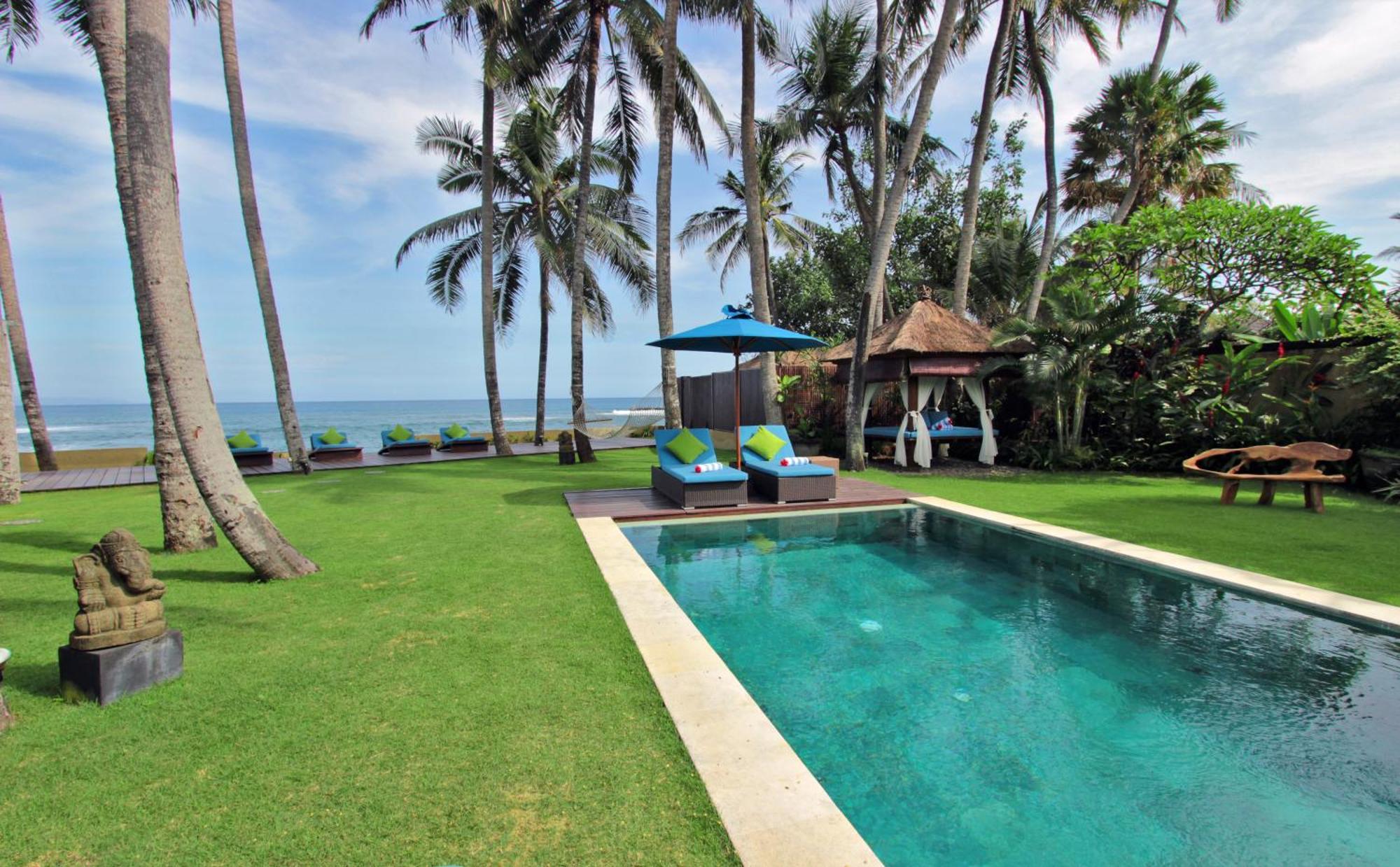 Villa Samudra Luxury Beachfront Ketewel Buitenkant foto