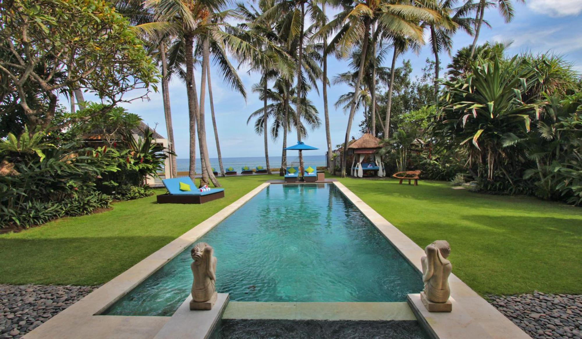 Villa Samudra Luxury Beachfront Ketewel Buitenkant foto